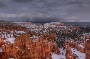 STORM OVER BRYCE CANYON